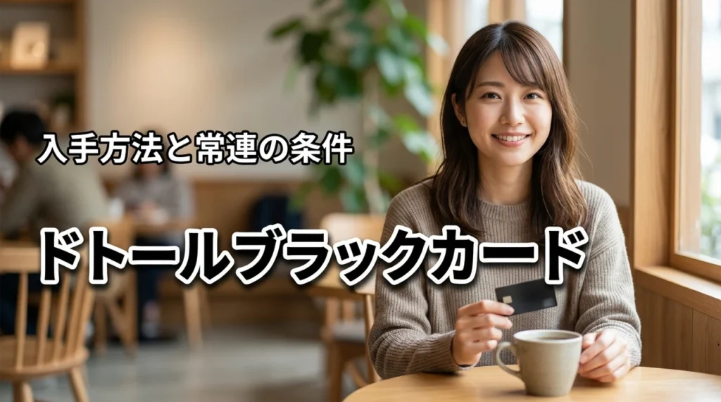 ドトールのブラックカードは常連になれば貰える？気になる入手方法やメリットを解説